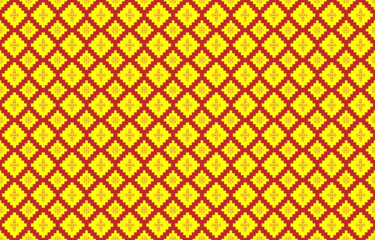 Patrones geométricos y tribales abstractos Uso para escribir o modelar en seda Vector geométrico