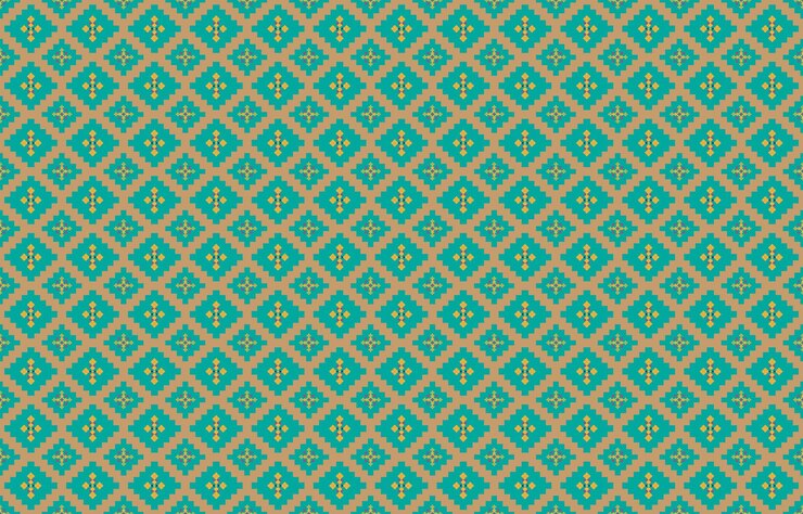 Patrones geométricos y tribales abstractos Uso para escribir o modelar en seda Vector geométrico