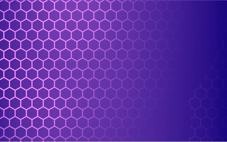 patrones de malla de panal hexagonal de color con espacio de texto