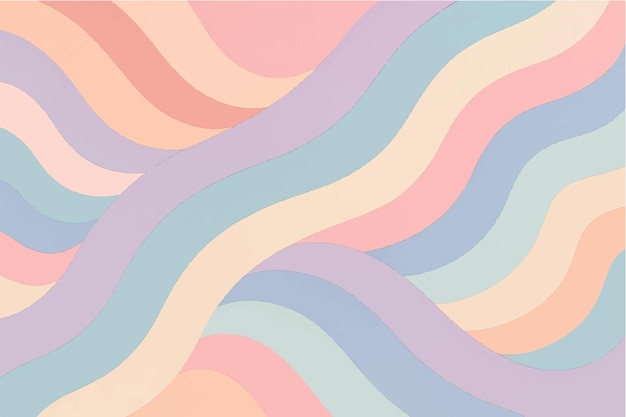 Patrones ondulados coloridos y abstractos Diseños modernos y retro