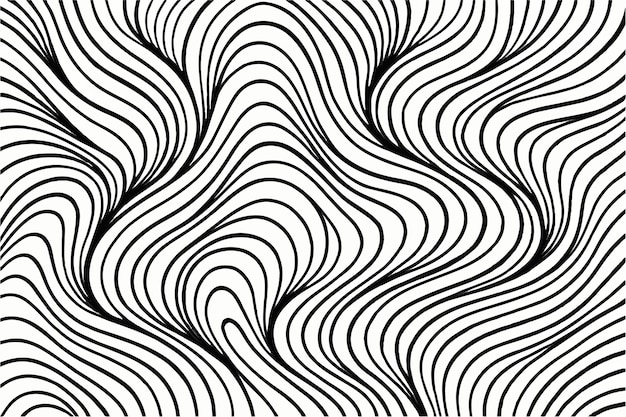 Patrones ondulados coloridos y abstractos Diseños modernos y retro