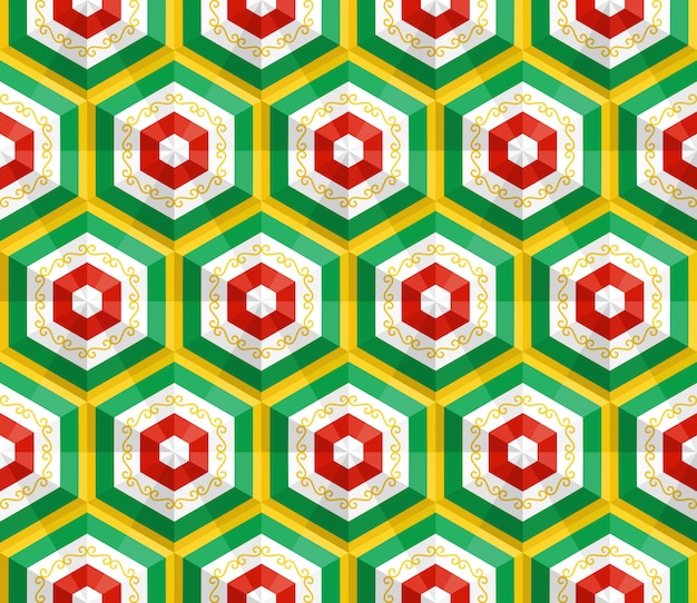 Patrones orientales sin fisuras. Fondo de vector