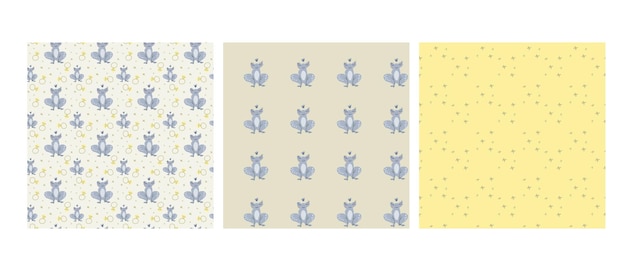 Patrones de princesas caprichosas para el diseño y la decoración infantil