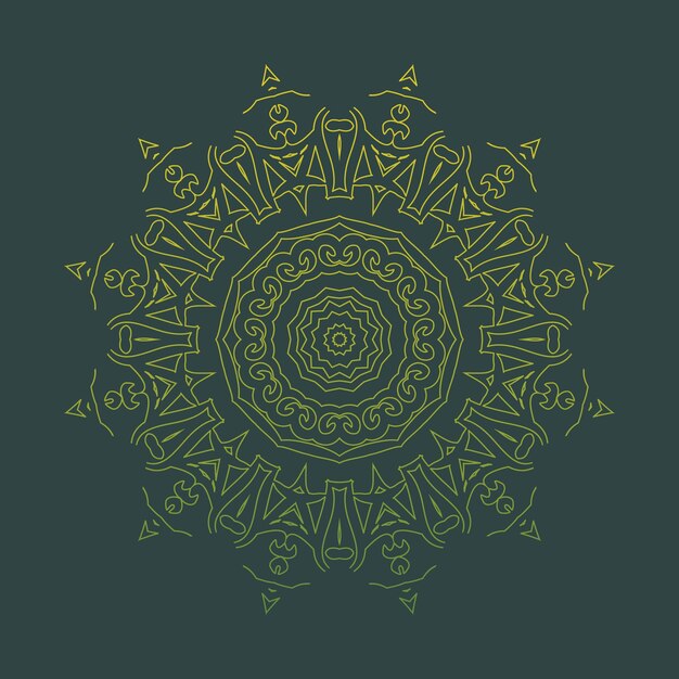 Patrones de relajación de mandala colorido floral diseño único Patrón dibujado a mano