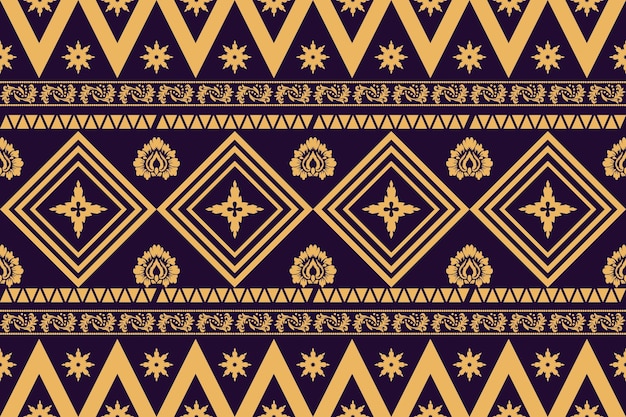 Patrones de tela sin costuras Abstracto Mano estadounidense Diseño étnico tribal Fundamentos tribal moderno
