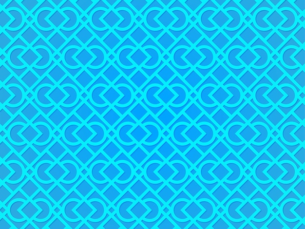 Patrones vectoriales ornamentales árabes sin costuras Diseño de fondo geométrico oriental de cuadrícula
