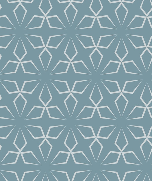 Patrones vectoriales ornamentales sin costuras sobre un fondo coloreado. Ilustraciones de arte de línea moderna para fondos de pantalla, volantes, portadas, pancartas, adornos minimalistas, fondos.