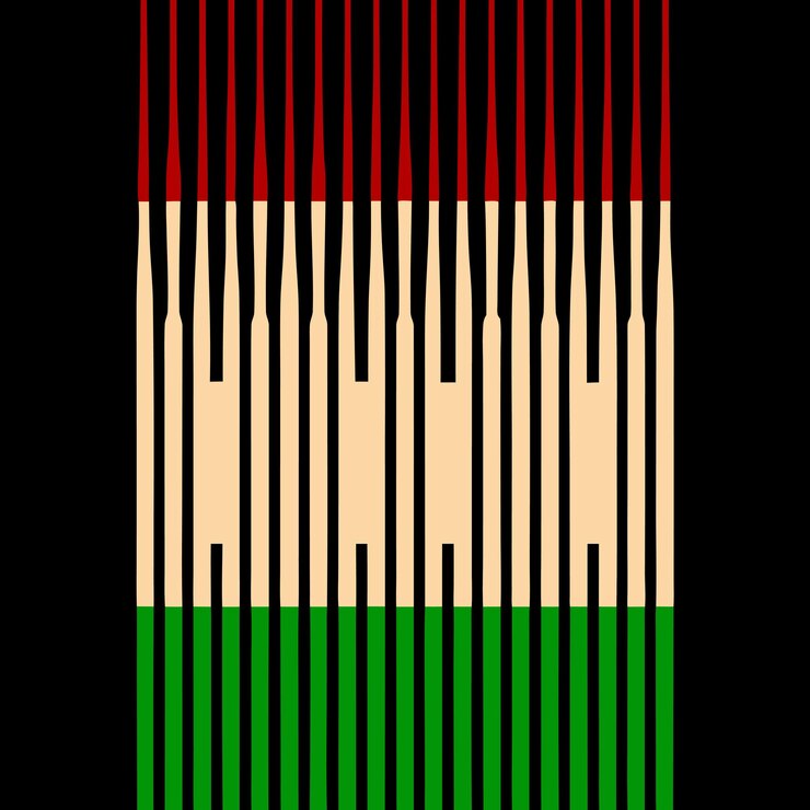 Vector patrones verticales geométricos monocromáticos con ilustración vectorial de gradiente punteado