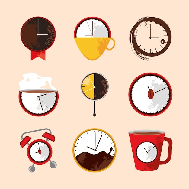 Pausa para la hora del café