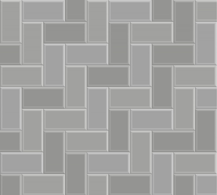 Vector pavimento de piedra de ladrillo textura de fondo, vector gris piso caminar