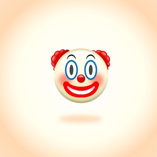 Vector payaso emoji