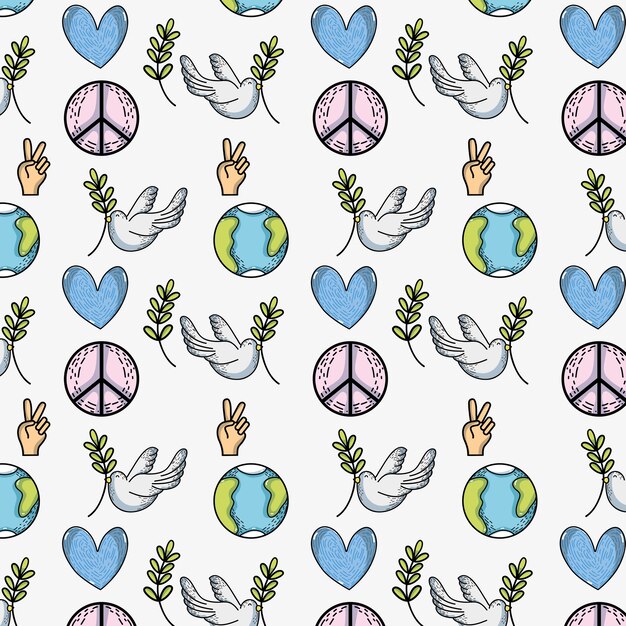 Paz global y amor a la armonía mundial