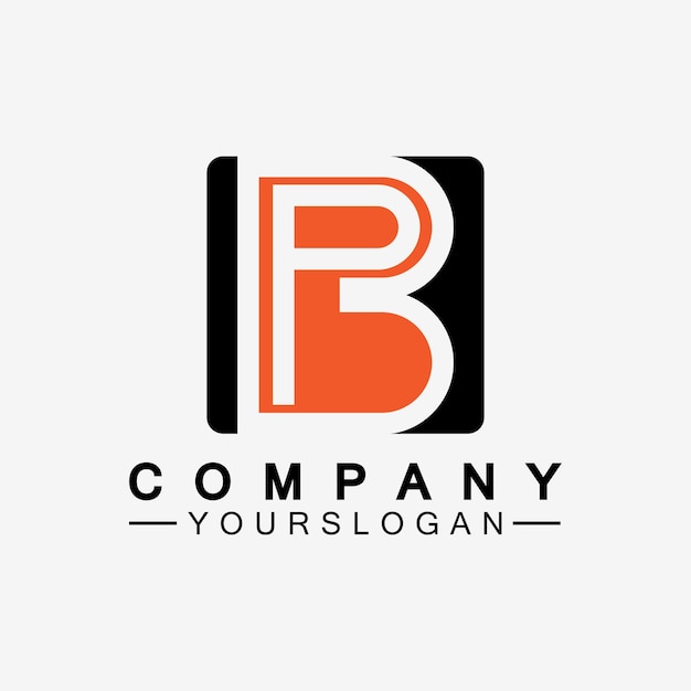 PB letter logo Creative and Minimalist Letter BP PB Logo Design