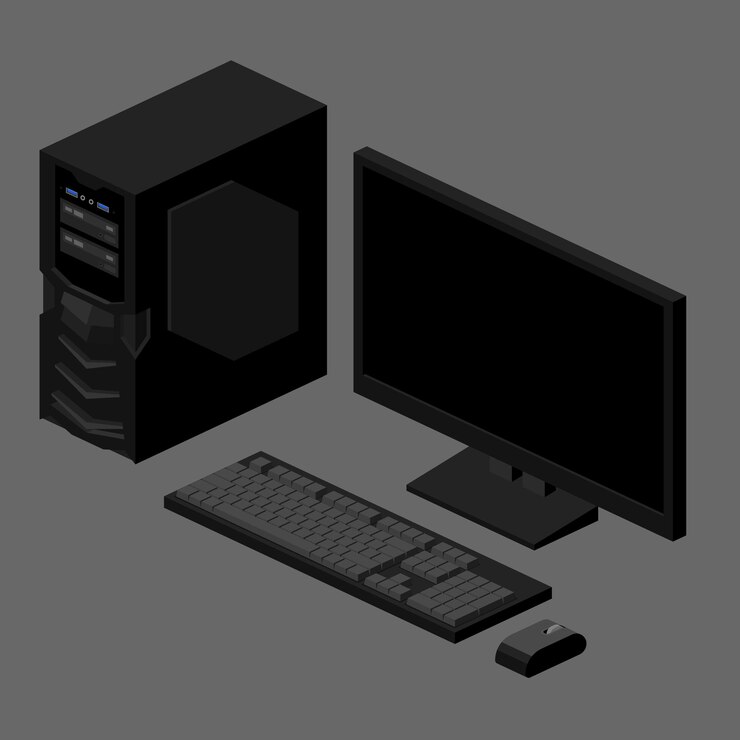 Vector pc isométrica