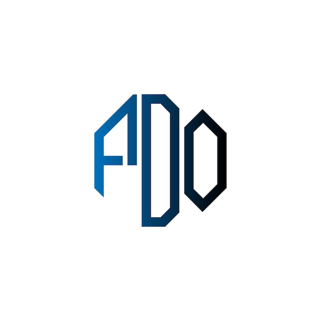 pdd letra creativa inicial moderno minimalista atemporal espacio negativo monograma símbolo diseño del logotipo