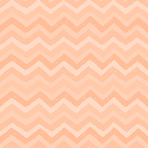 Peach Fuzz 2024 año de color zig zag patrón Peach fuzz fondo sin costuras pincel abstracto funky grunge zigzag boceto sin costuras paleta de moda de primavera 2024 acuarela divertida garabateo fondo mínimo