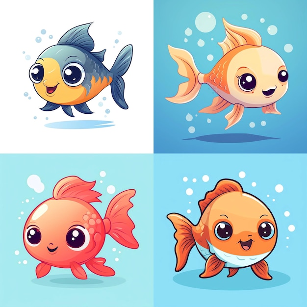 Vector los peces