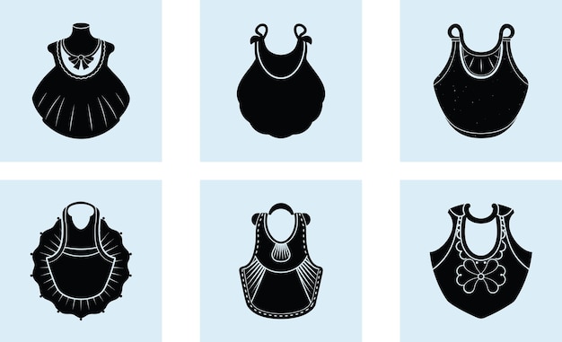 Pechos y vestidos para bebés