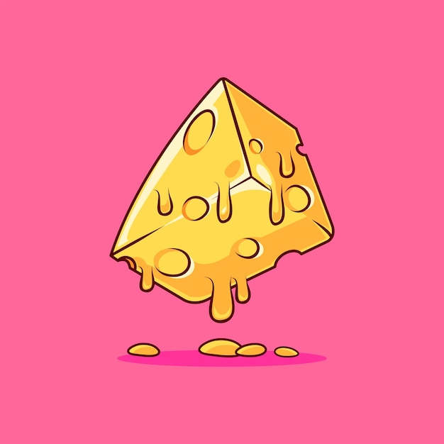 un pedazo de queso con las palabras "tú" en él