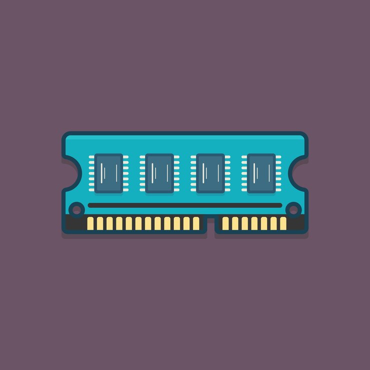 Vector pegatina de papel en el microchip de la tarjeta de memoria de fondo elegante ilustración vectorial