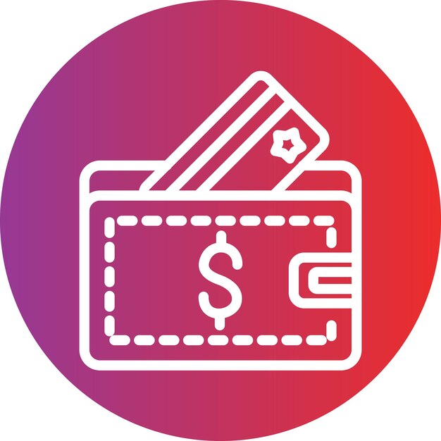 una pegatina que dice dólar en ella
