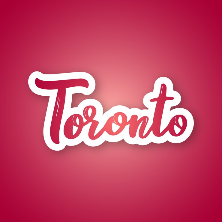 Vector pegatina de toronto