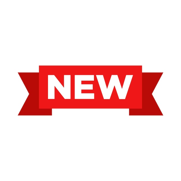 Pegatinas para las etiquetas de productos de la tienda New Arrival etiquetas nuevas o carteles de venta y pancartas vectoriales