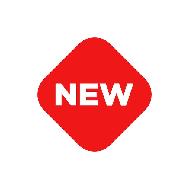Pegatinas para las etiquetas de productos de la tienda New Arrival etiquetas nuevas o carteles de venta y pancartas vectoriales