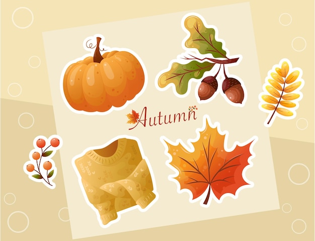 PEGATINAS OTOÑO