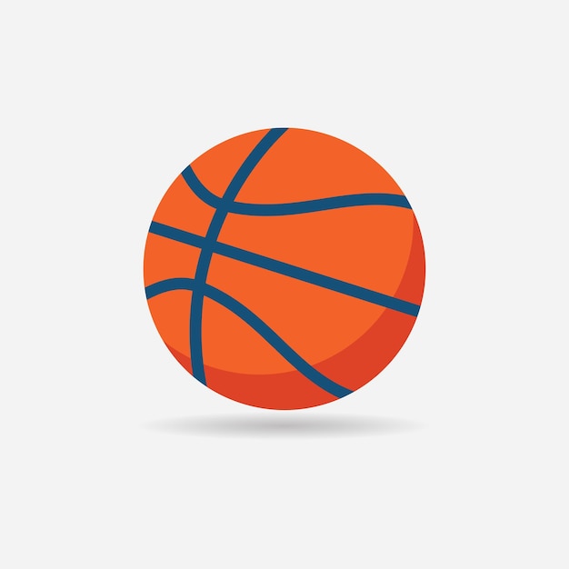 Pelota de baloncesto vector