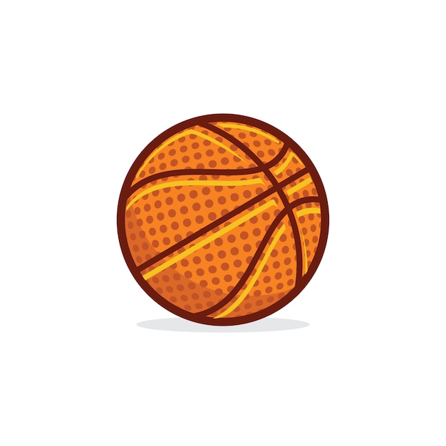 Vector pelota de baloncesto