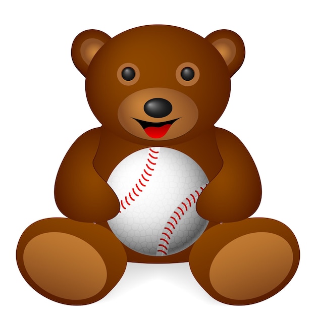 Pelota de beisbol de oso