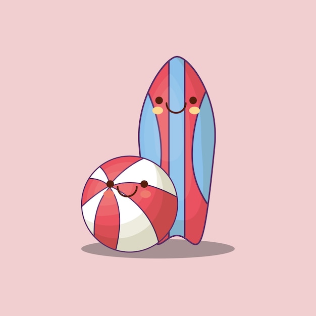 Pelota de billar kawaii