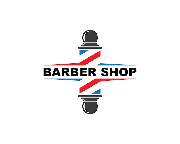 Peluquería icono logo vector icono