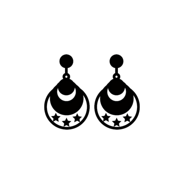 Vector pendientes para mujer