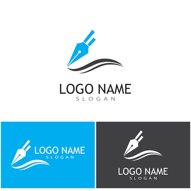 Pentool icono diseño plano vector ilustración símbolo