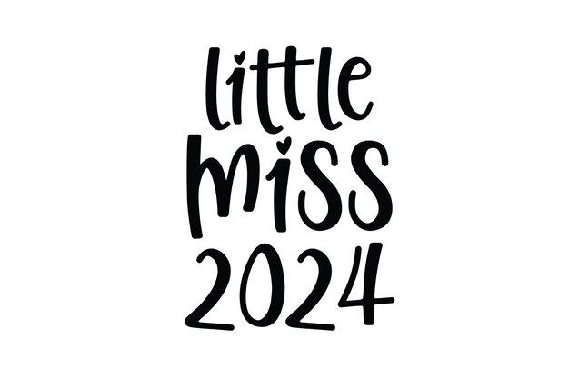 La pequeña Miss 2024