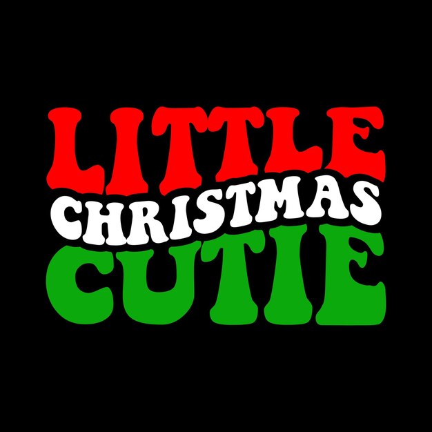 Pequeña Navidad Cutie SVG Diseño Pequeña Navidad navidad svg santa claus navidad 2023