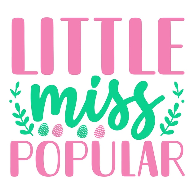 Pequeña señorita popular SVG