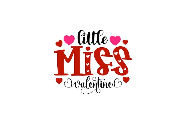pequeña señorita san valentín