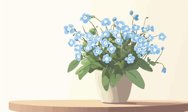 Un pequeño y encantador ramo de ForgetMeNots