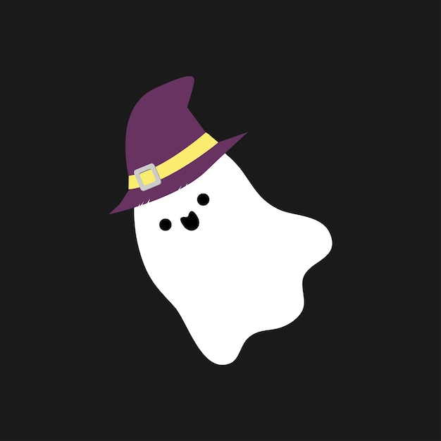 Pequeños fantasmas lindos Feliz Halloween truco o trato Halloween monstruos fantasmales aterradores Dibujos animados espeluznantes