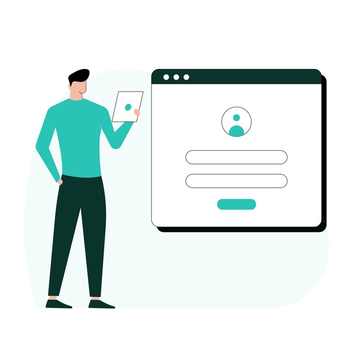 Vector perfil de empleados