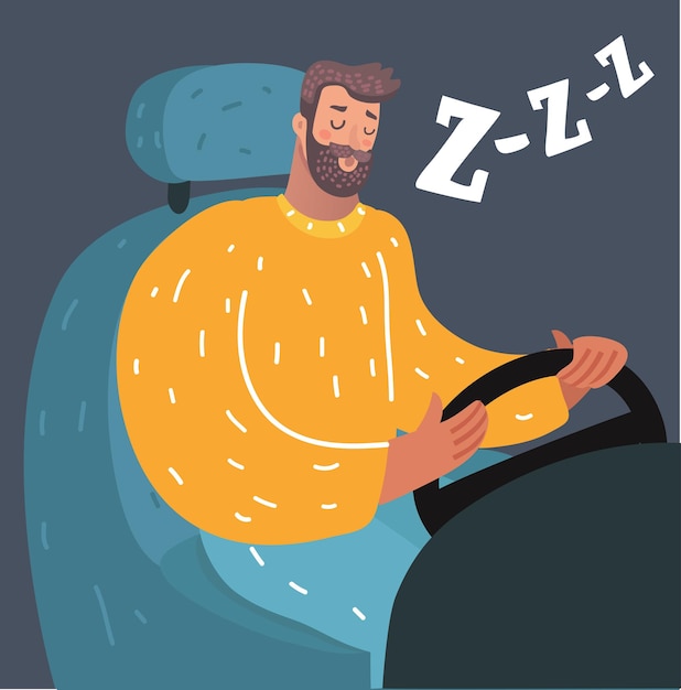 Permanecer despierto mientras conduce Privación del sueño Cómo no quedarse dormido