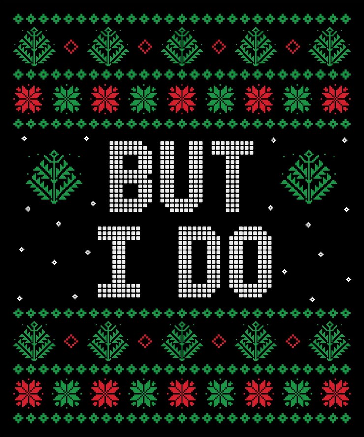 Pero hago camiseta de Navidad