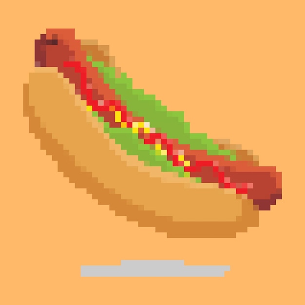 El perrito caliente pixel 3