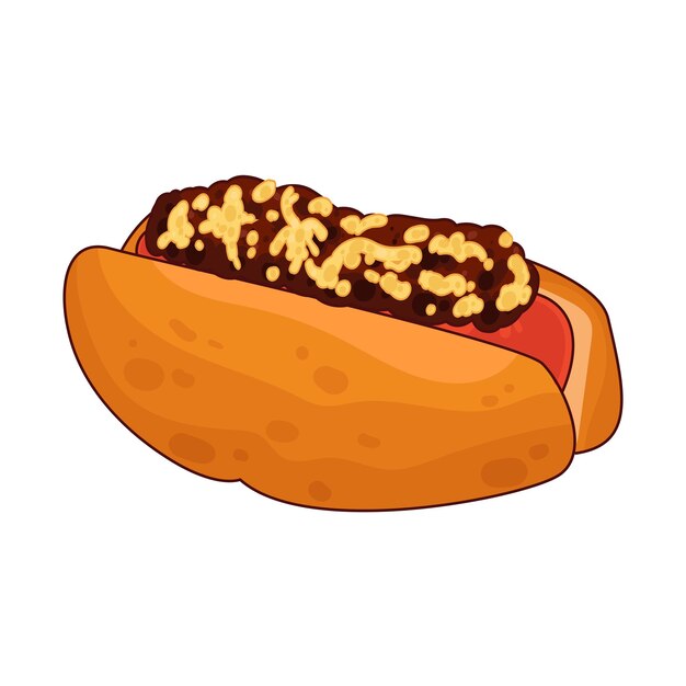 El perrito caliente.