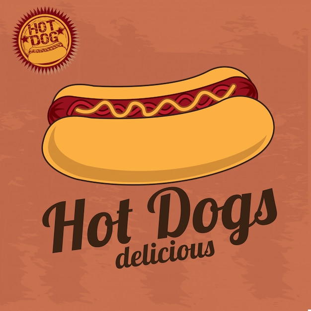 El perrito caliente.
