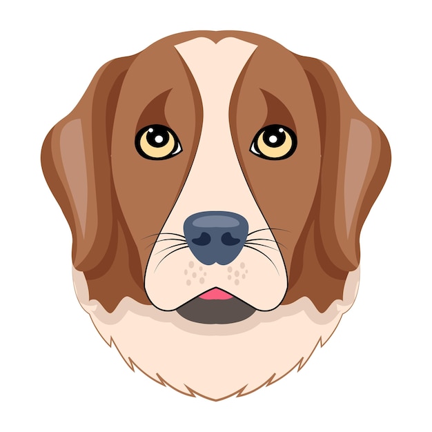 un perro con una cara triste está mirando hacia arriba