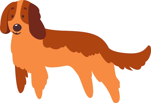 Vector perro cocker spaniel